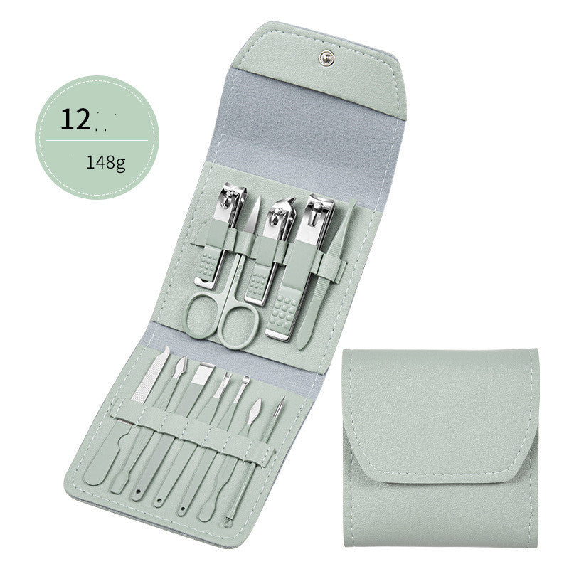 Scissors Nail Clippers Set Ear Spoon Dead Skin Pliers