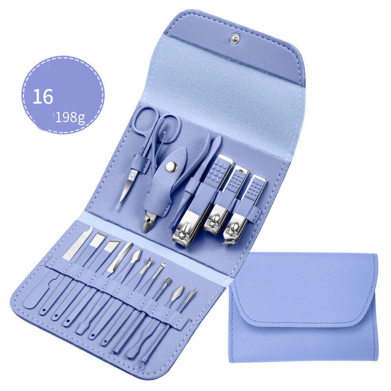 Scissors Nail Clippers Set Ear Spoon Dead Skin Pliers