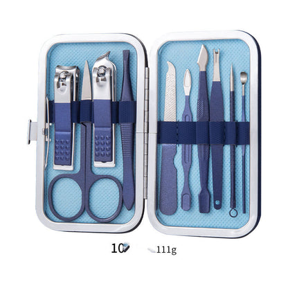 Scissors Nail Clippers Set Ear Spoon Dead Skin Pliers