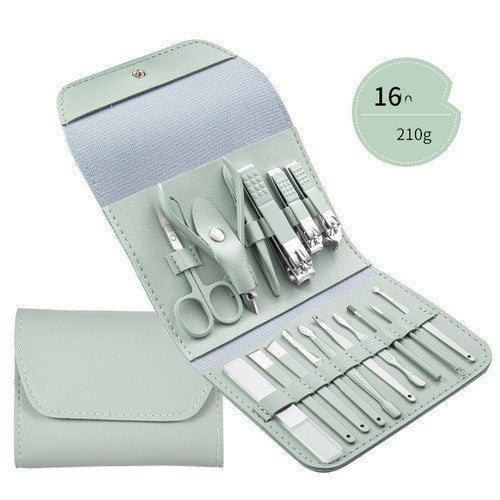 Scissors Nail Clippers Set Ear Spoon Dead Skin Pliers