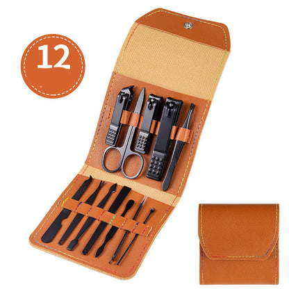 Scissors Nail Clippers Set Ear Spoon Dead Skin Pliers