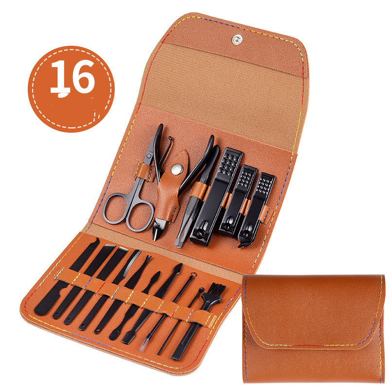 Scissors Nail Clippers Set Ear Spoon Dead Skin Pliers