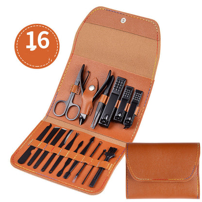 Scissors Nail Clippers Set Ear Spoon Dead Skin Pliers