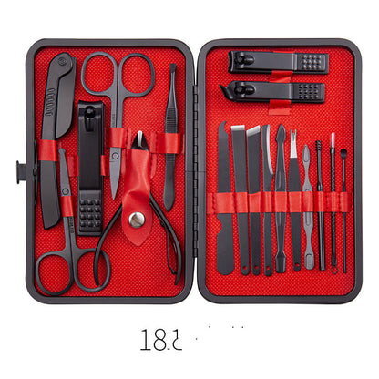 Scissors Nail Clippers Set Ear Spoon Dead Skin Pliers