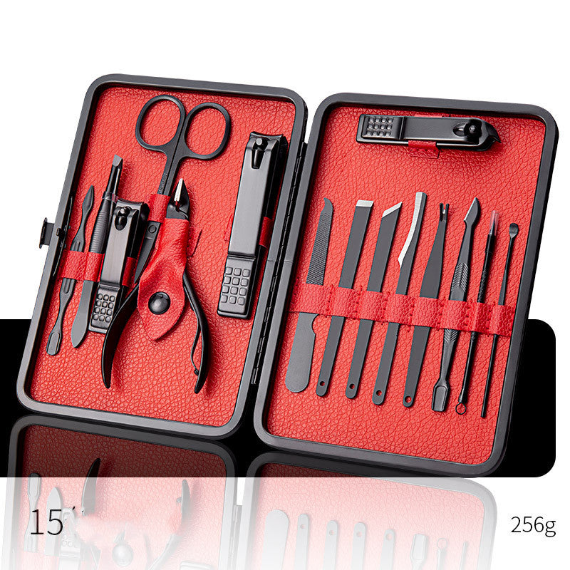 Scissors Nail Clippers Set Ear Spoon Dead Skin Pliers