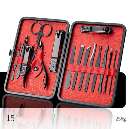 Scissors Nail Clippers Set Ear Spoon Dead Skin Pliers