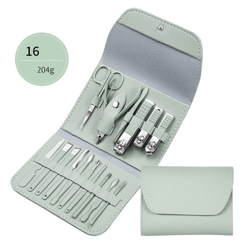 Scissors Nail Clippers Set Ear Spoon Dead Skin Pliers