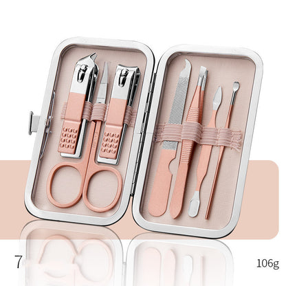Scissors Nail Clippers Set Ear Spoon Dead Skin Pliers